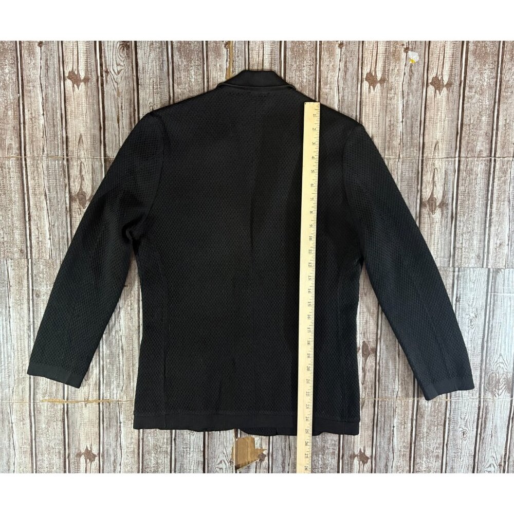 Billionaire Couture Embroidered Logo knit blazer sz S color Black NWOT $2345 - Picture 8 of 10